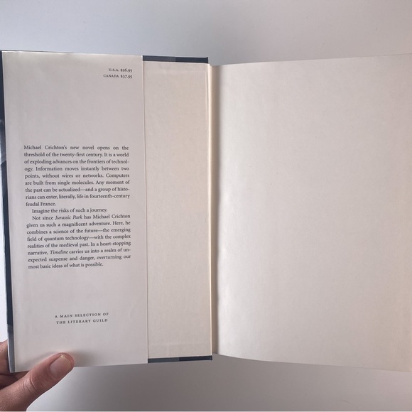 2/$30 - Timeline by Michael Crichton - Picture 6 of 15